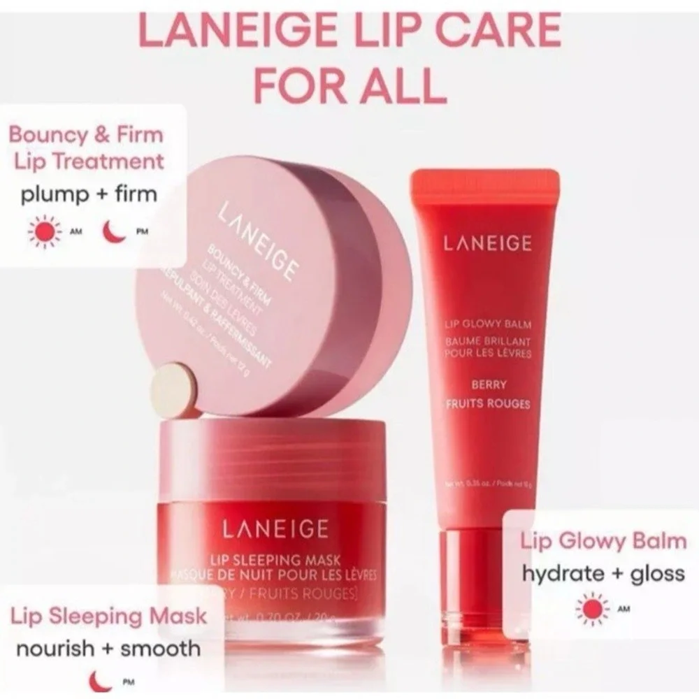 LANEIGE Bouncy and Firm Lip Treatment .42‎ oz New in Box